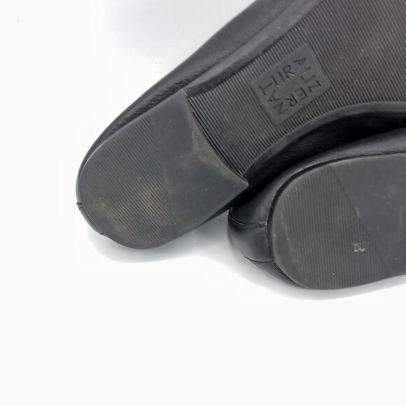 Naturalizer Black Leather Loafers w Chain Detail | Quiet Luxury Fall Capsule - Picture 11 of 16